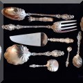 S38. 10-Piece sterling silver set. 